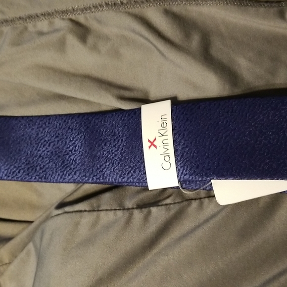 Calvin Klein Extreme Slim Blue Narrow Tie - Picture 2 of 15